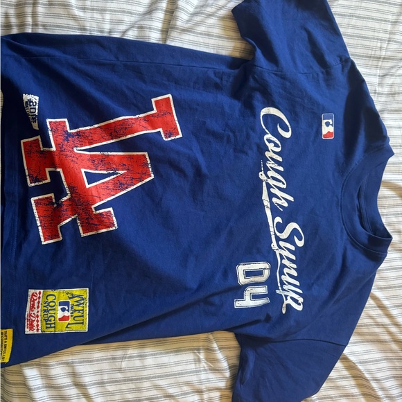 That’s a Awful Lot of Cough Syrup dodger Tee - Picture 1 of 5